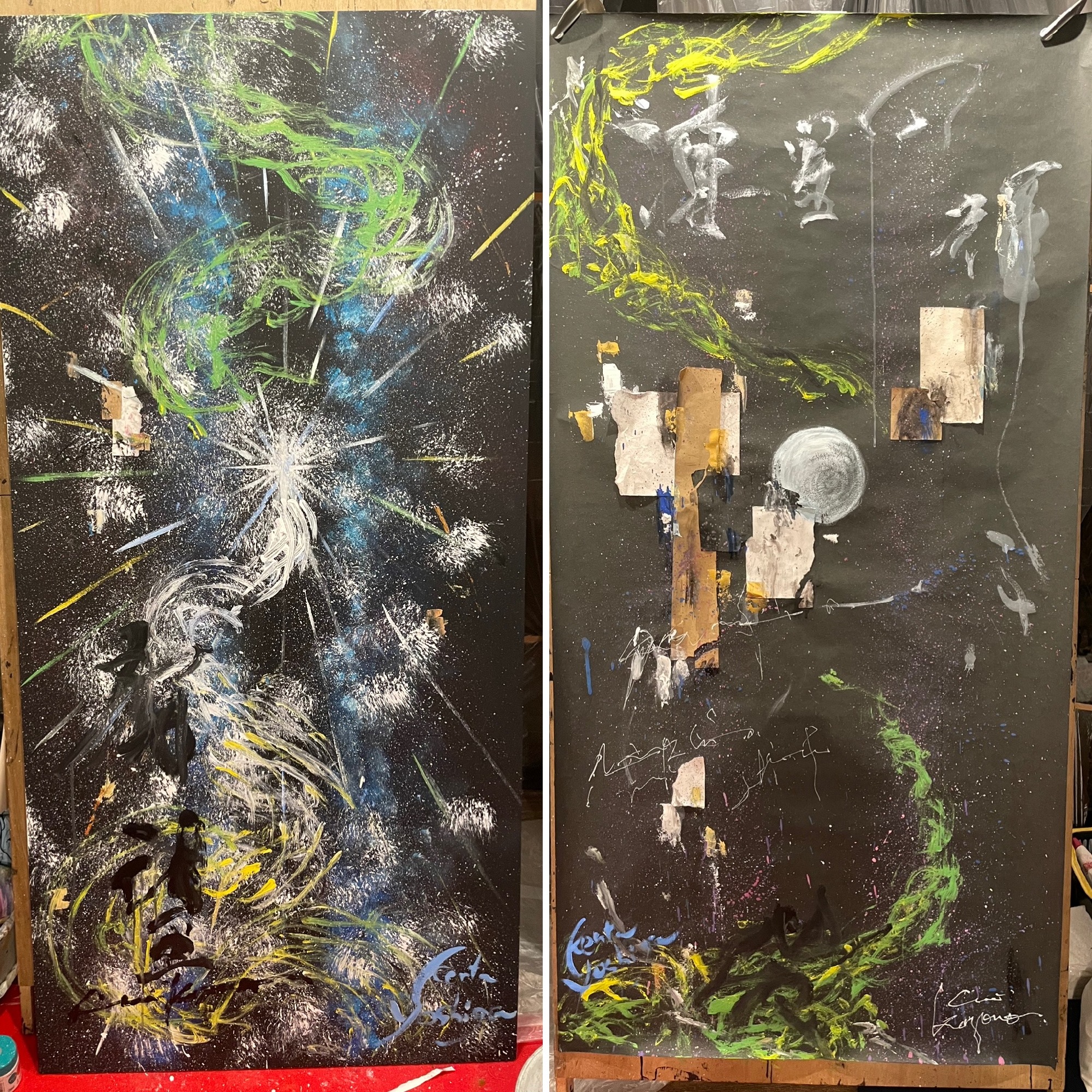 七つの星シリーズ（書家カゾノシンジ氏とのコラボ）