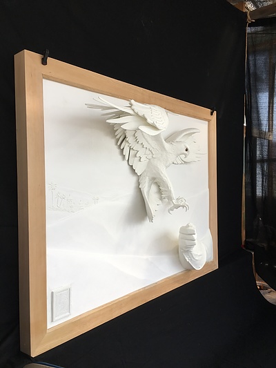 作品紹介「中東での鷹狩り」