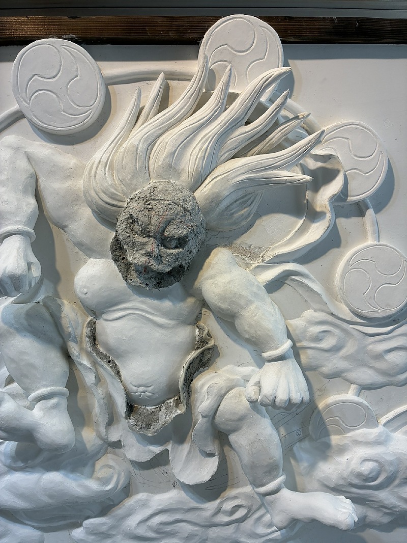 雷神の胴体の仕上げ