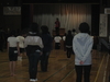 井原市立青野小学校 学校保健委員会  「親子でよい姿勢づくり運動」