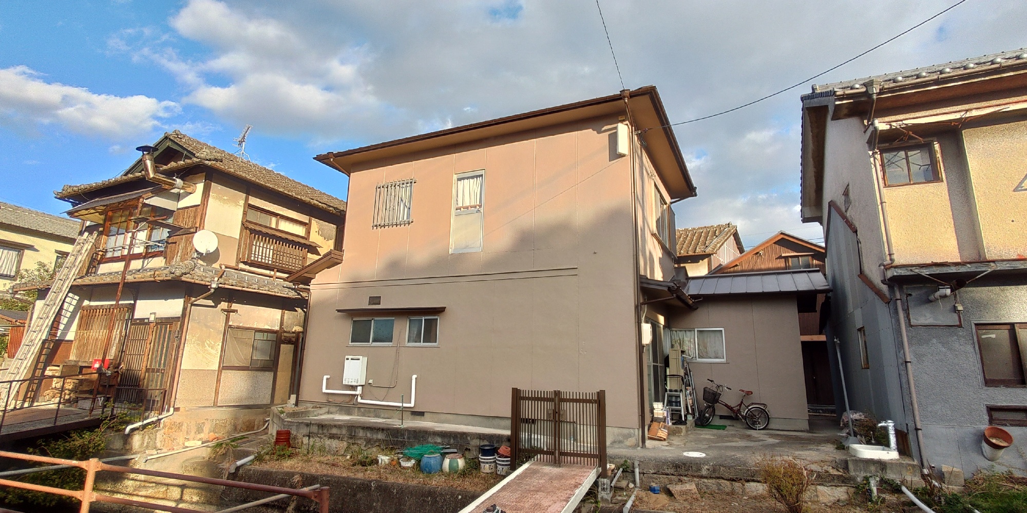 アフター：外壁も塗装しました