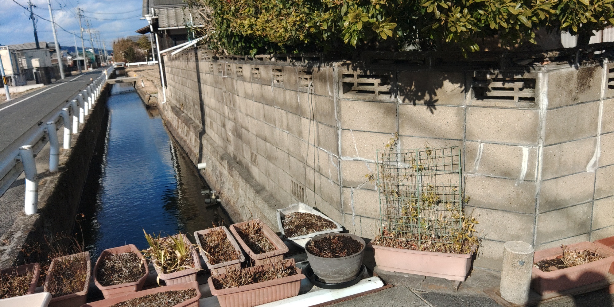 倒壊寸前でした