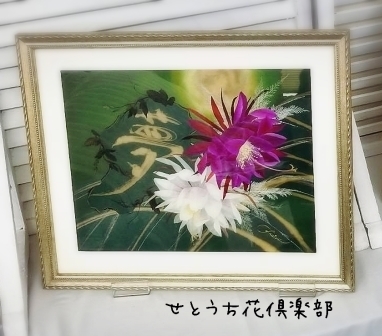 押し花作品