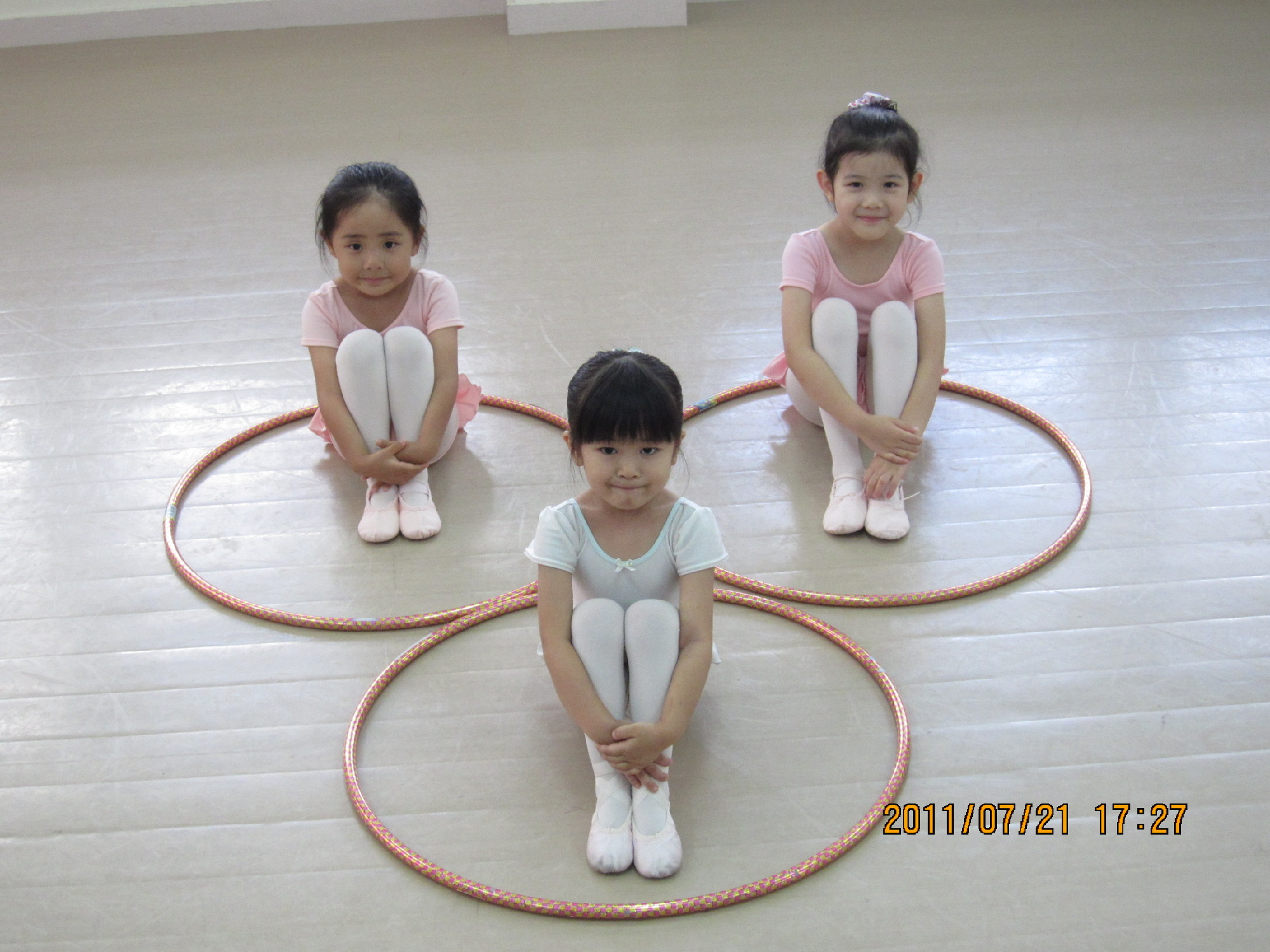 南条幸子バレエ研究所に入所した頃のUちゃん