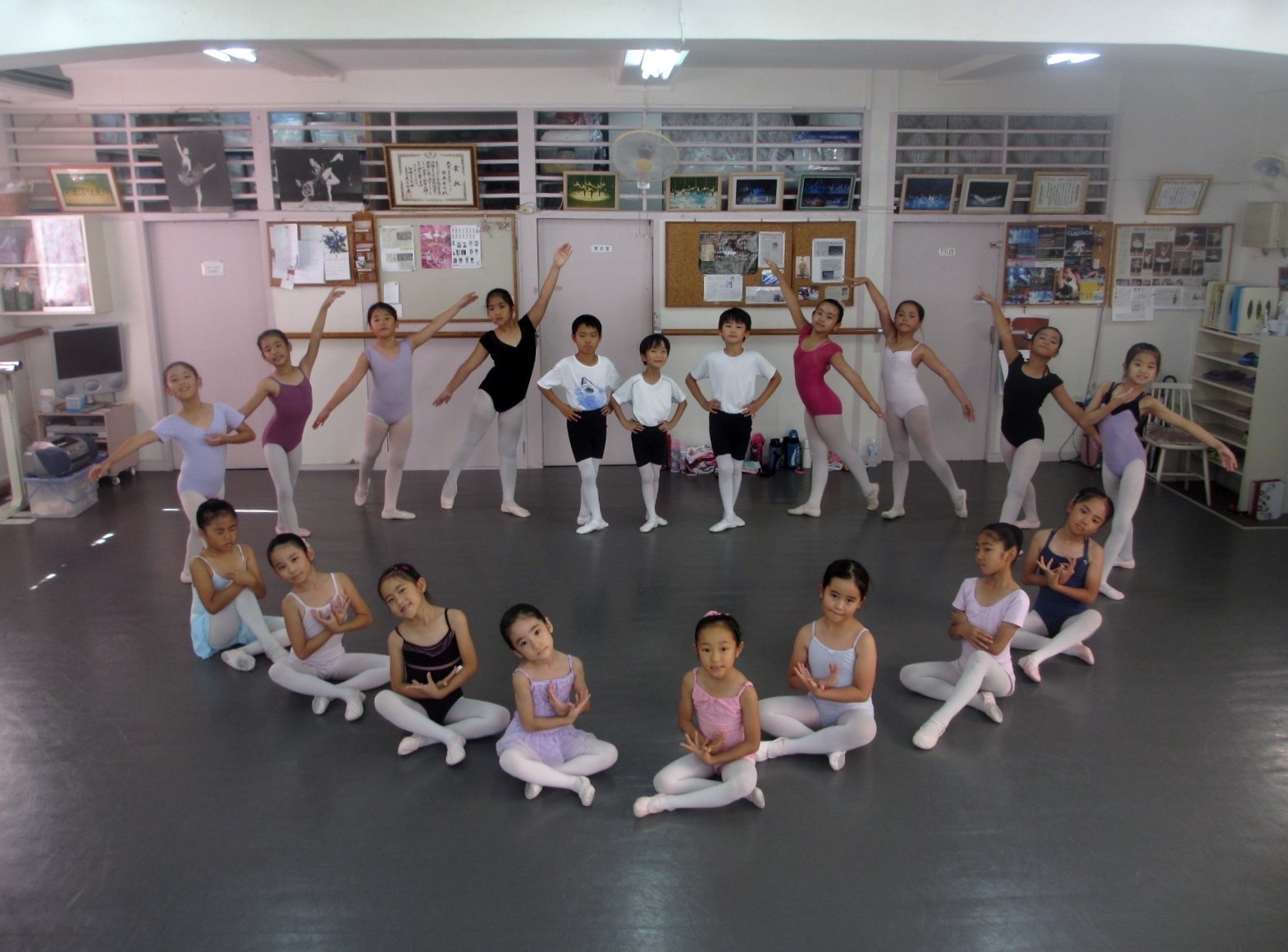 南条幸子バレエ研究所・児童科時代のUちゃん