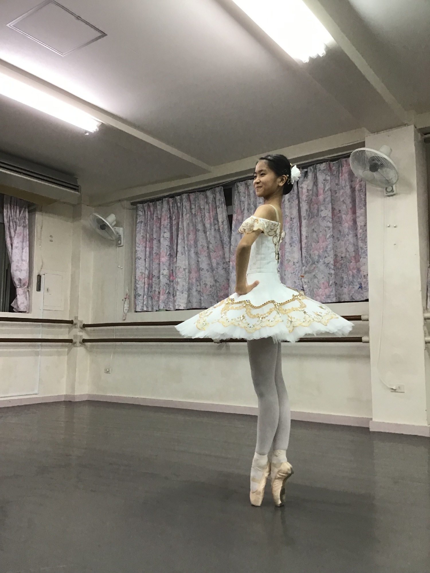 トゥシューズがお上手になりました