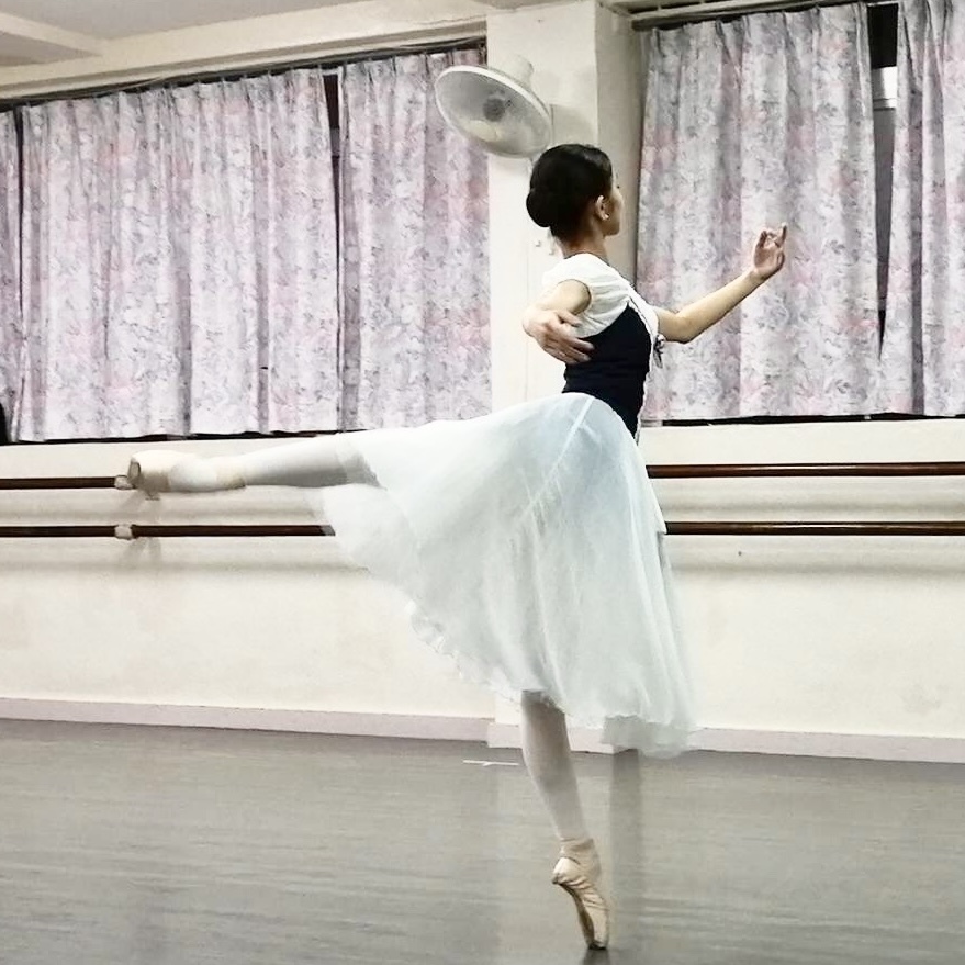 沖縄バレエの県代表に選ばれた。