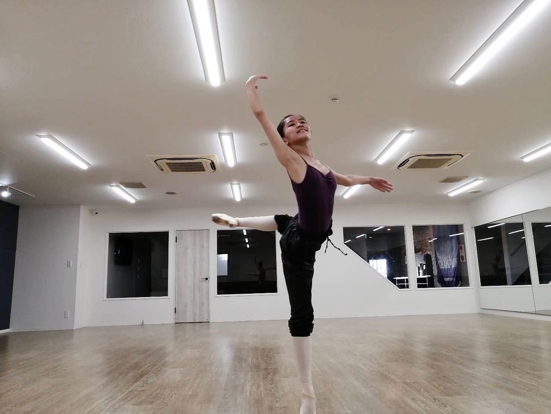 東京に行っても練習を欠かさない。