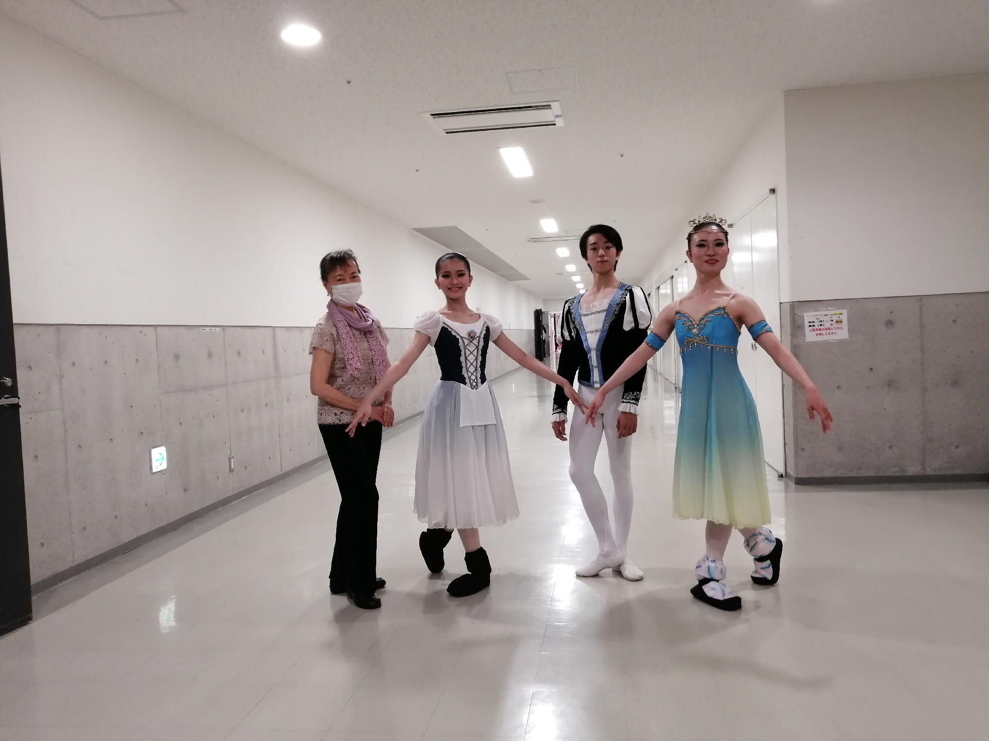 沖縄バレエのコンクールに挑戦。