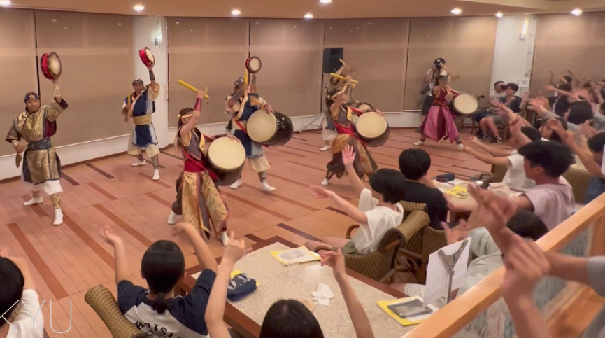 修学旅行 手踊り体験「カチャーシー」