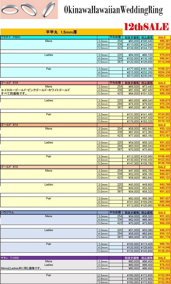 沖縄ハワイアンジュエリーsale