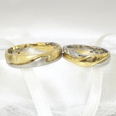 沖縄フルオーダー結婚指輪1