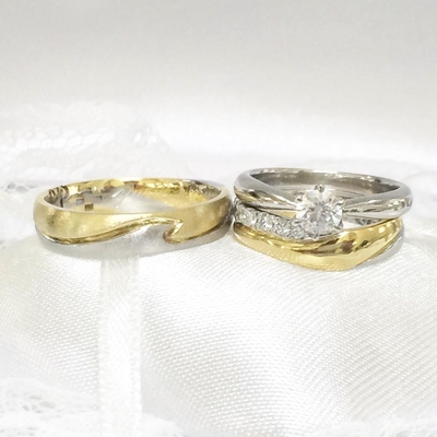 沖縄フルオーダー結婚指輪4