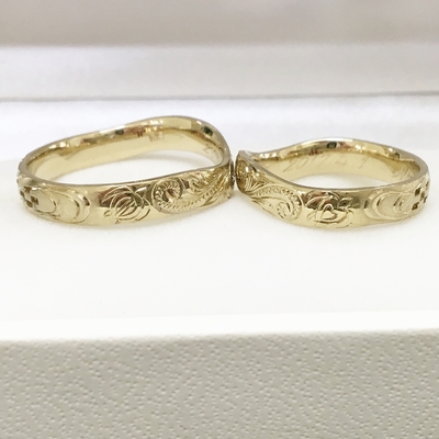沖縄ハワイアンジュエリーミンサー結婚指輪101