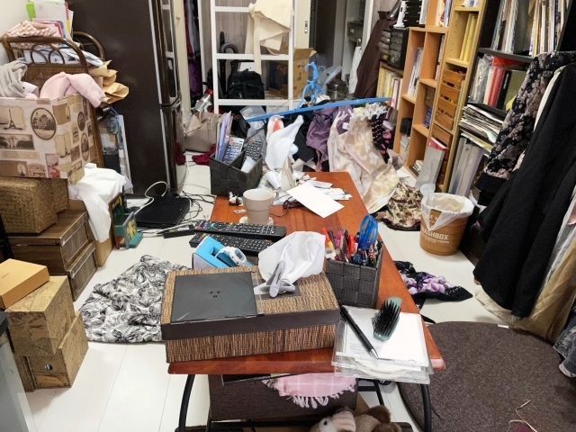 整理整頓できない