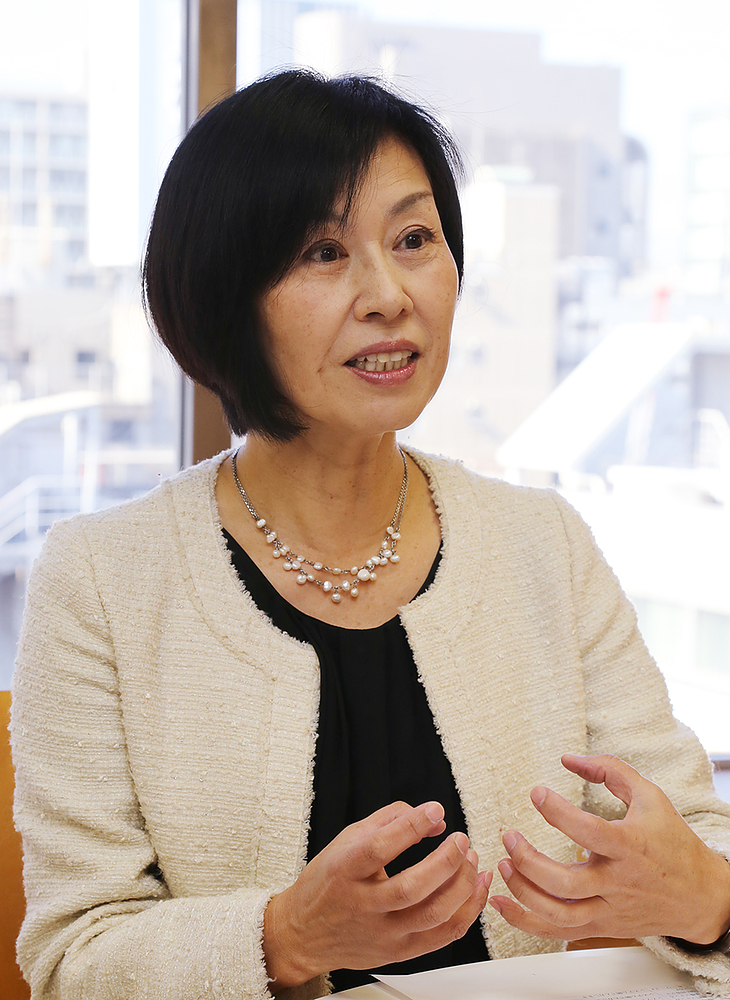 「お客様と共に成長したい」と話す吉田抄世さん