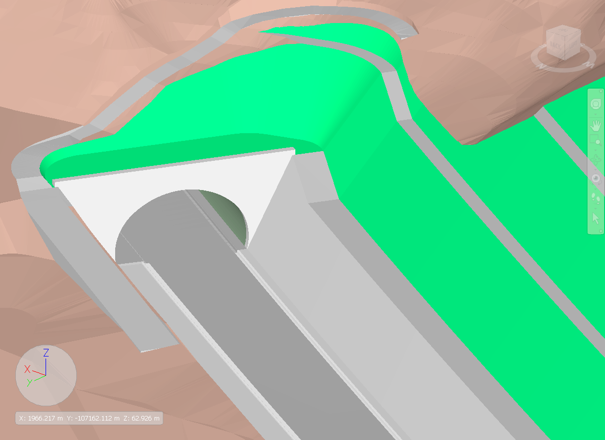 トンネルCIM画像 トンネルCIM画像