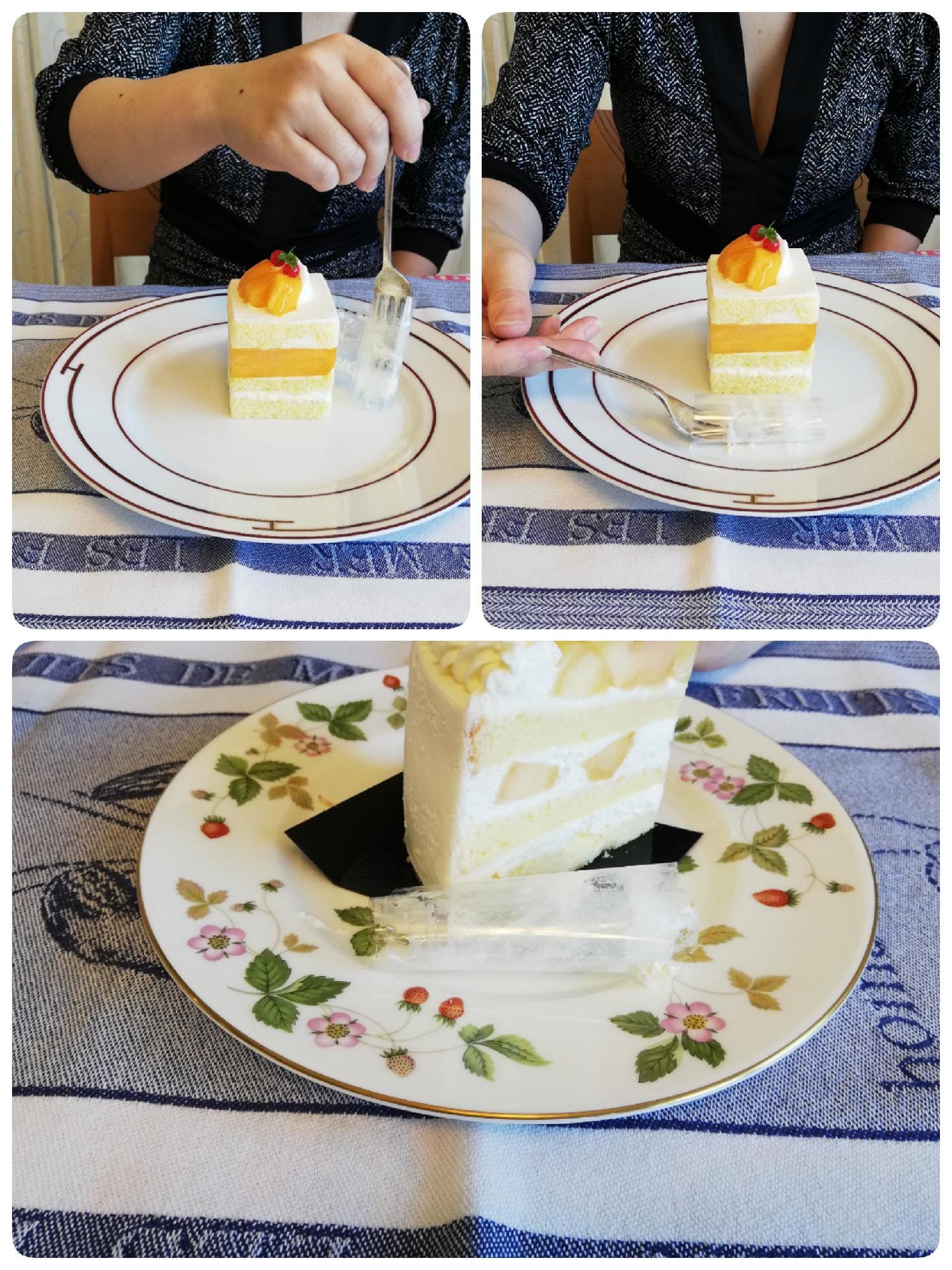 上品なようで間違いがちなテーブルマナー6 ケーキを食べるその前に ケーキを巻いているセロハンの外し方 マナー講師 石田宙子 マイベストプロ大阪