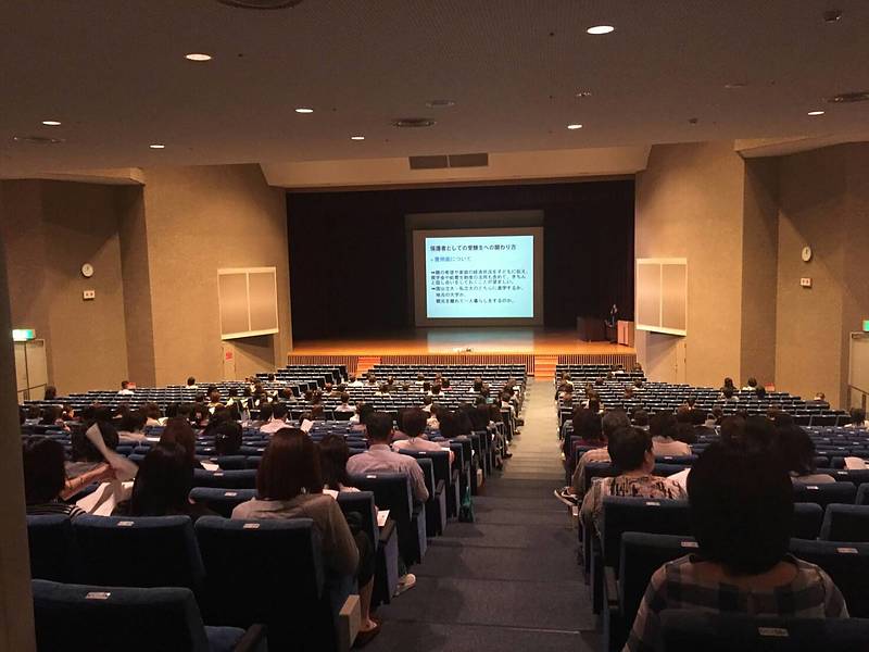 星陵高等学校　講演会にて