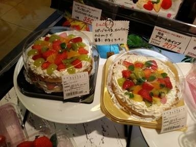 手作りケーキ