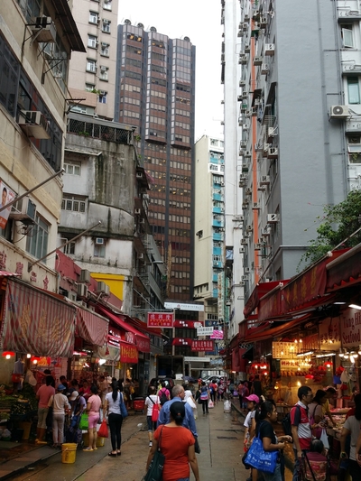 香港の市場