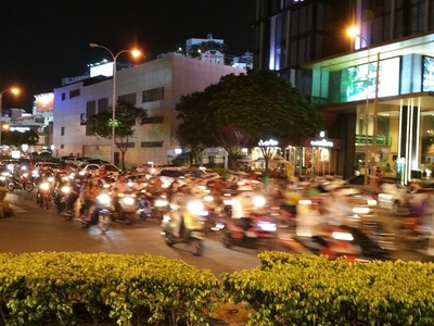 ベトナム・バイク集団