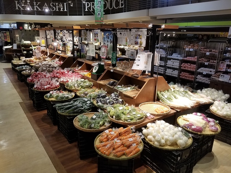 TYS地場野菜売り場