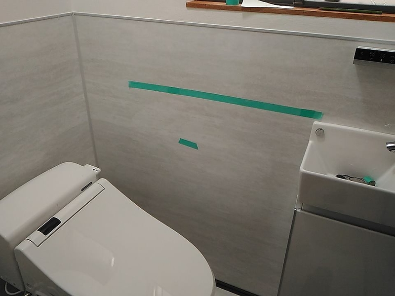 トイレに手摺