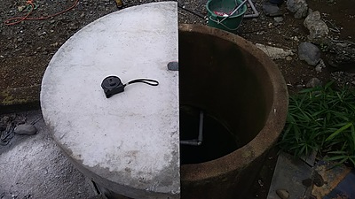 井戸の蓋補修工事