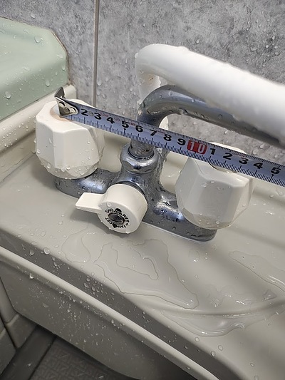 浴室の蛇口交換　日高市