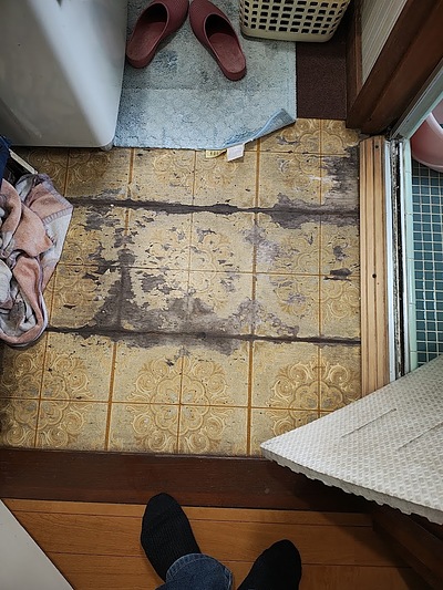 洗面所リフォーム　日高市