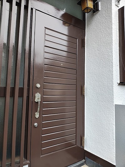 玄関ドアリフォーム　日高市