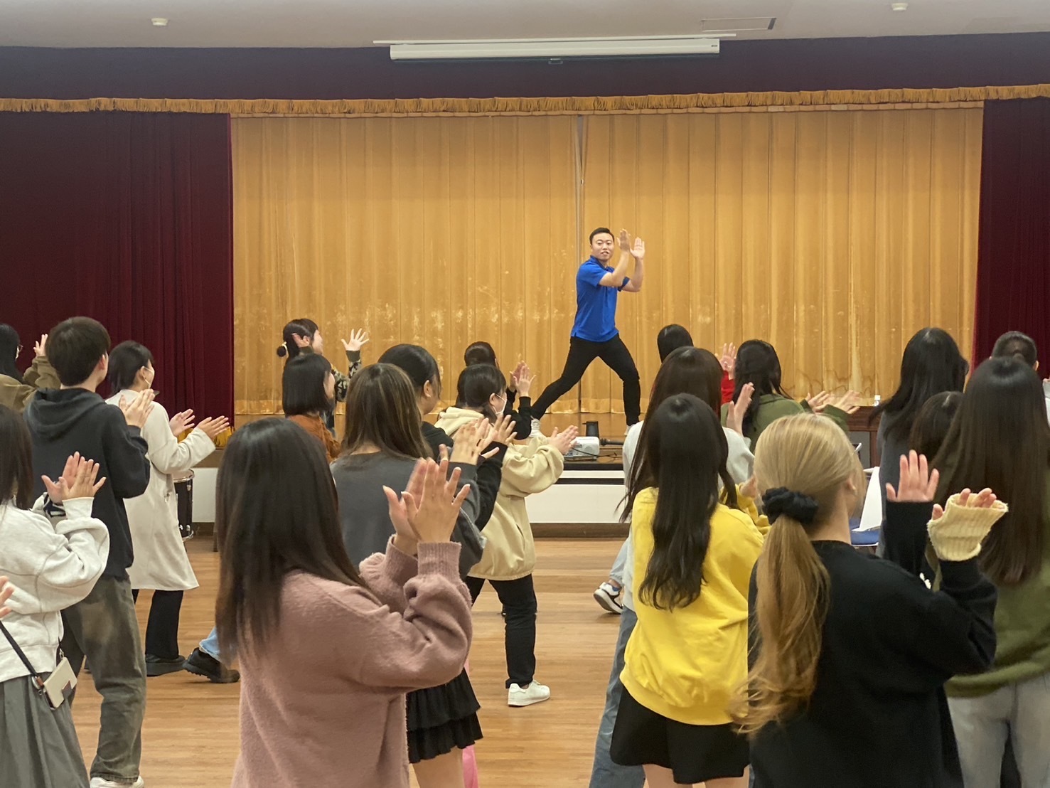 保育学生に向けた講義の様子②