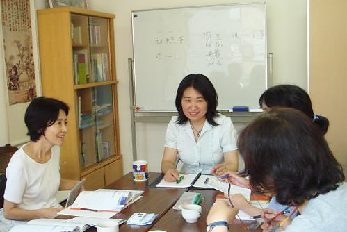 所沢中国語学院 教室風景