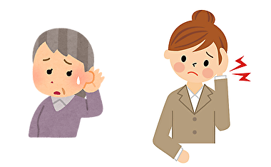 聴力の低下・頭痛