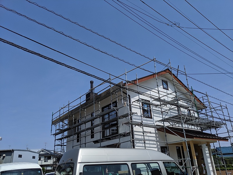 ふじみ野市大井武蔵野の薪ストーブ工事