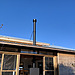 栃木県上三川町の既存住宅で薪ストーブの設置工事（バルカンAD-3600）