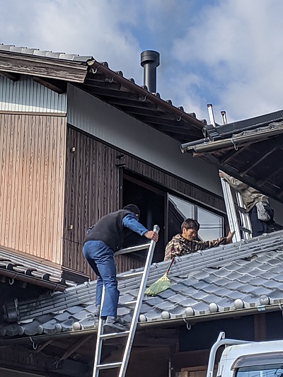奈良県で薪ストーブの設置工事