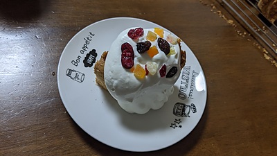 シフォンケーキを作ってみた