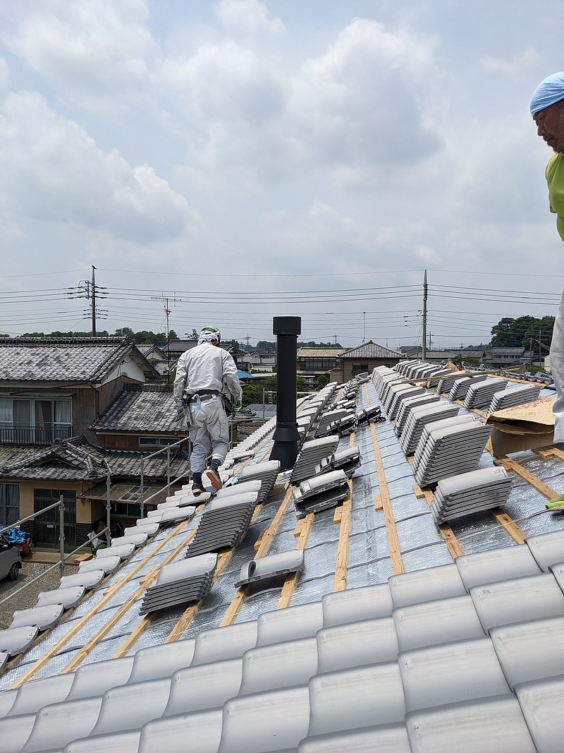 邑楽郡邑楽町で薪ストーブ工事