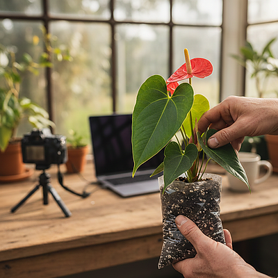 植物の命を繋ぐ「技術」と「土」の本当の価値
