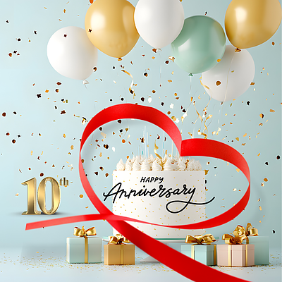 祝10周年
