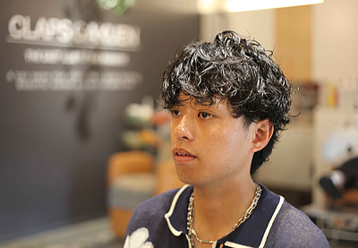 メンズパーマスタイル