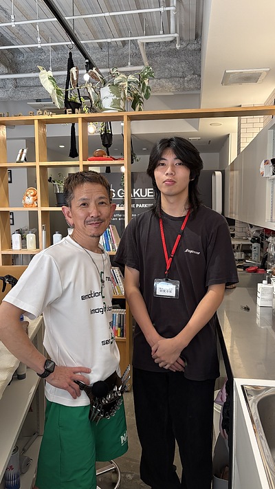 実務実習生　田食君