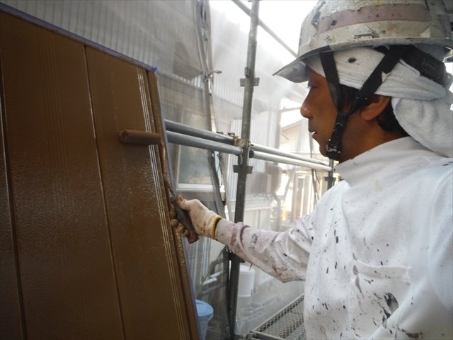 太田邸　上塗り