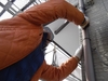 静岡市　外壁塗装工事日誌　ふれあい住宅　雨樋ケレン、屋根洗浄、樋洗浄、外壁高圧洗浄。