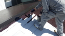 静岡市　外壁塗装工事日誌　井上邸　屋根中塗り・上塗り