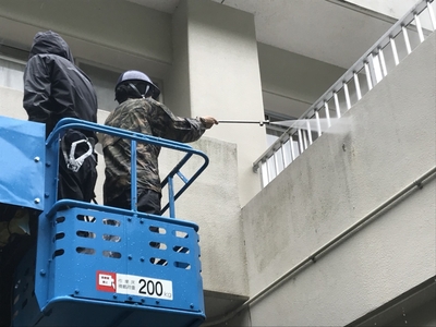 静岡ホーム⑤外壁洗浄