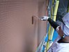静岡市　外壁塗装工事日誌　大石邸　外壁上塗り・シャッターBOX中塗り