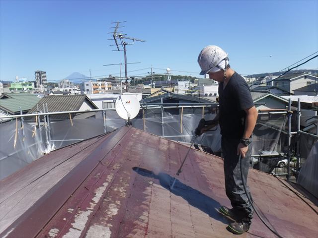 宍戸邸①屋根洗浄